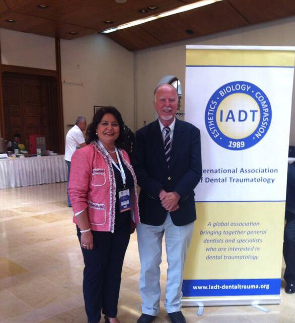 Prof Andreasen with IAPD Board Member, Figen Seymen at the IADT Congress