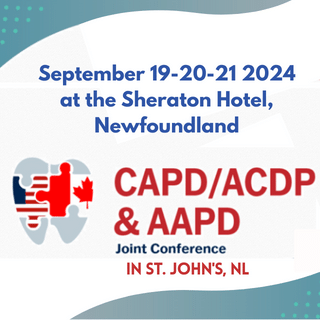 CAPD/ACDP & AAPD Joint Conference | 19-21 September 2024 | St. Johns, Newfound