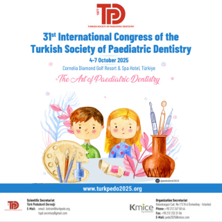 31st International Congress of the Turkish Society of Paediatric Dentistry | 4 - 7 October 2025 | Antalya, Türkiye