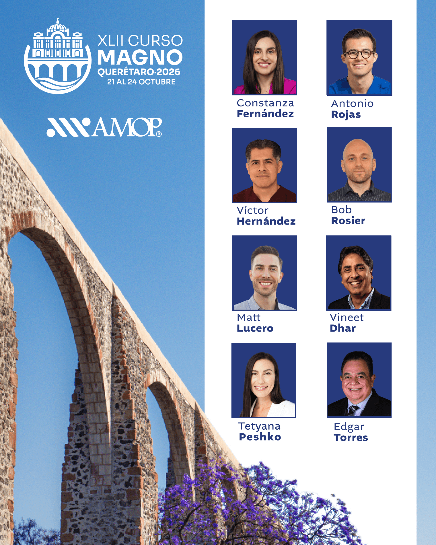XLII Curso Magno | 21 - 24 October 2026 | Queretaro, Mexico